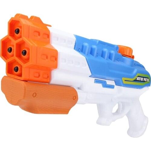 Kids Summer Beach Water Gun Toy Backpack Fireman Water Pistool Pressure Squirt Pool Toy Mini Pistola Agua Gaming Toy EE5SQ