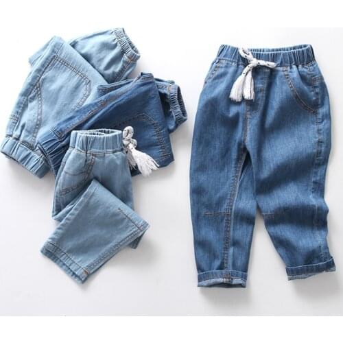 Kids Jeans Solid Color Girl Jeans Casual Style Jeans Girls Spring Autumn Toddler Girl Clothes