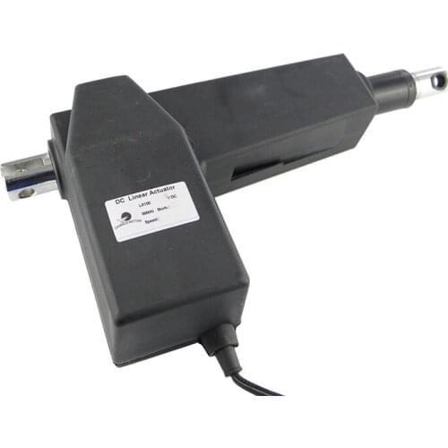 Electric Linear Actuator With Bracket LX100 DC 24V Actuator Stroke 150mm 4000N Speed 14mm/s for Catering Equipment Door Window