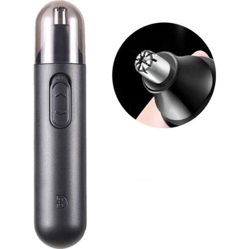 Electric Nose Hair Trimmer Portable Ear Nose Hair Shaver Clipper Waterproof Safe Cleaner Nose Hair Safe Face Care Trimming Tool