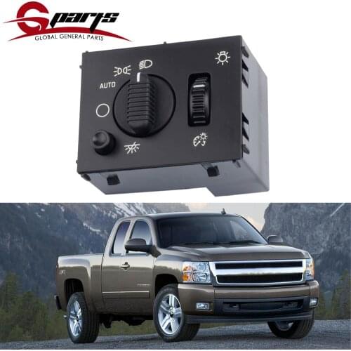 G-Parts 19381535 D1595G 15194803 Headlight Switch Control Light For Cadillac Chevrolet GMC Hummer Headlamp Dimmer 2003-2007