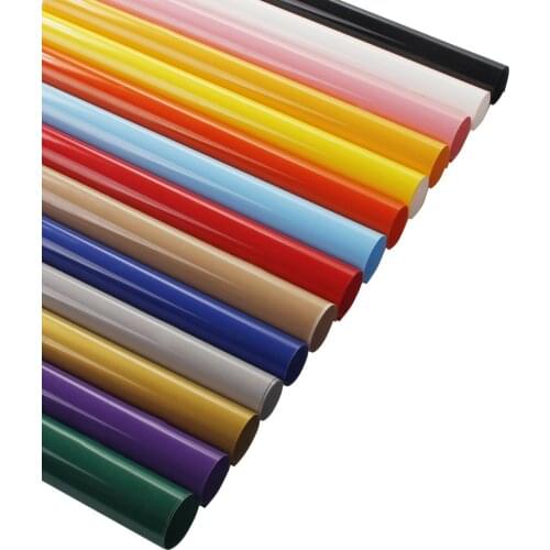 HOHOFILM 50cm*30cm PVC Heat Transfer Vinyl Iron-on Vinyl Heat Press Film Clothing T-shirt Vinyl DIY Sticker 20''x12