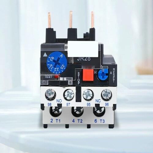 JR28-25 Thermal Overload Relay Adjustable thermal relay Overload protection Electrical supply 1.6A 2.5A 4A 6A 8A 10A 13A 18A 25A