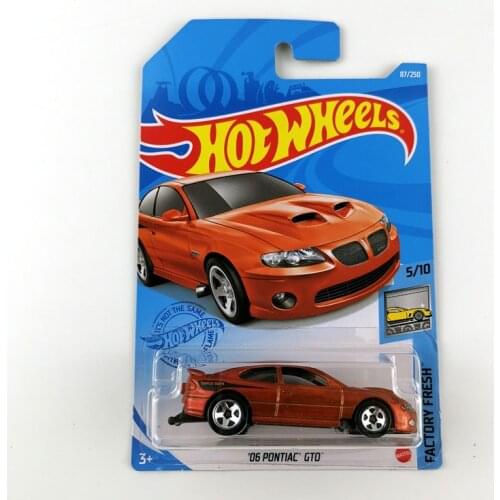 Hot Wheels 1:64 06 PONTIAC GTO Edition Metal Diecast Model Cars Kids Toys Gift