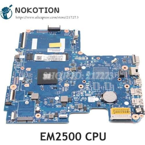 NOKOTION 814507-001 814507-501 For Hp pavilion 14-AF Laptop Motherboard 6050A2731301-MB-A01 EM2500 CPU DDR3