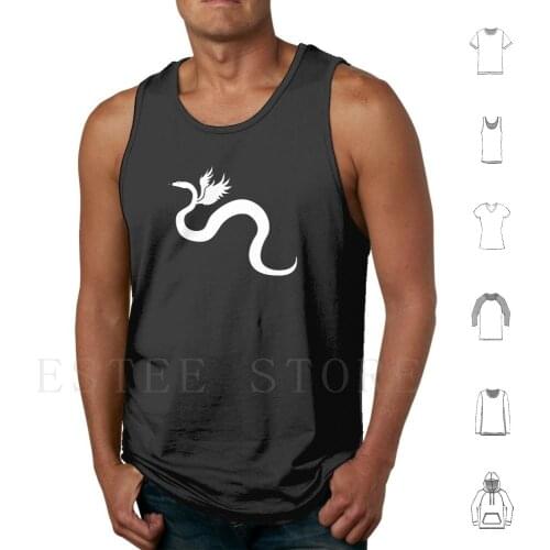 Winged Serpent Tank Tops Vest Opal Winged Southside Serpents Snake Snake Serpents Wing Reptiles Mythical Creatures Magic