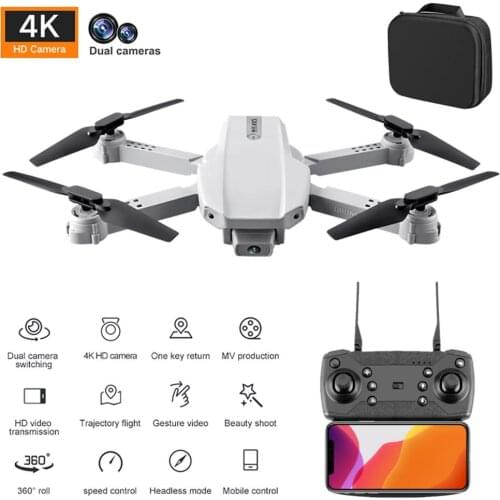 MiNi Drone With Camera HD and NO Camera Drones One-click Automatic Return WiFi FPV Drone Quadcopter kids toys Gift VS E88 Dron