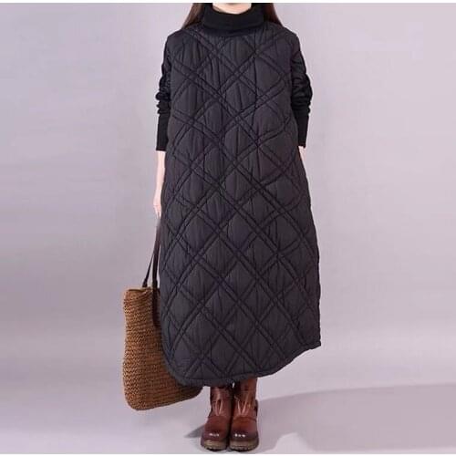 New 2021 Autunm and Winter women turtleneck maxi dress 6XL 7XL plus size Spring velvet dress outwear black parka dress