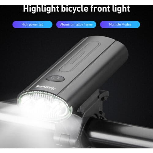 Bike Front Lamp USB Rechargeable Cycling LED Riding Light Waterproof MTB Bike Tail Light Bicycle Accessories Bicycle lighting