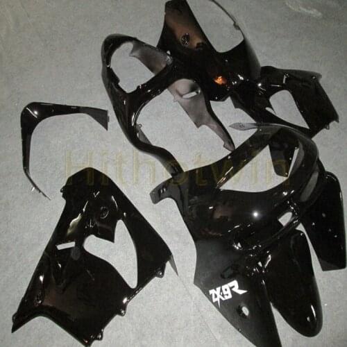 Custom motorcycle cowl for ZX-9R 1998 1999 ZX9R 98-99+Free bolts+black ABS Fairing