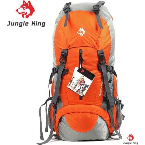 Jungle King 50 l outdoor mountaineering bag professional men and women Nylon sports backpack ultralight camping backpack bag