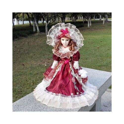 Russian doll home decoration personalized home European retro collection birthday gift girl toy single home room Crafts Arts