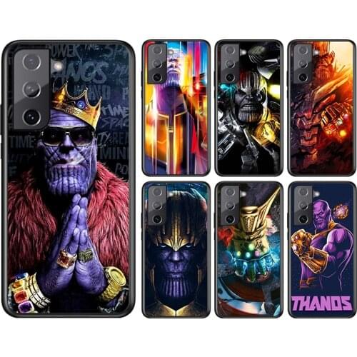 Marvel Avengers Thanos For Samsung Galaxy S21 S20FE S10 S10e S9 S8 S7 S6 Ultra Plus Lite Edge 5G Phone Case