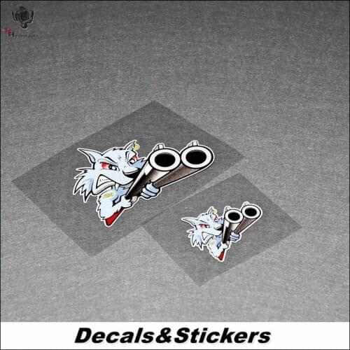 NO.L034 Andrea Lannone Wolf 3M Reflective Modified Stickers Car Helmet MOTO GP Waterproof Decals Racing Motorcycle