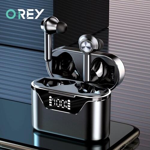 TWS Bluetooth 5.0 Earphones With Microphone Charging Box Wireless Headphone Sports Touch Control Earbuds Waterproof Headsets