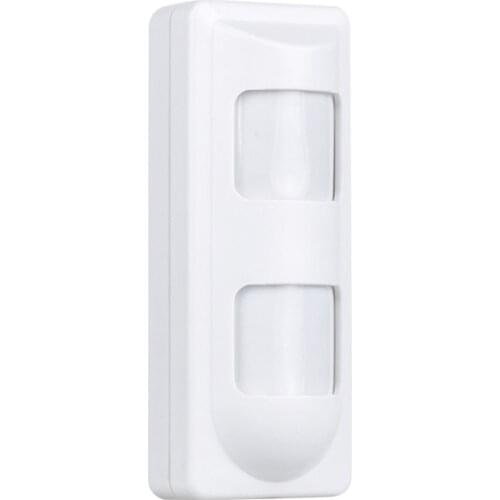 1pc Wired Outdoor Waterproof 2PIR+MW Motion Sensor Detector with Pet Friendly/Wide Angle/Curtain Lens For Household Safety