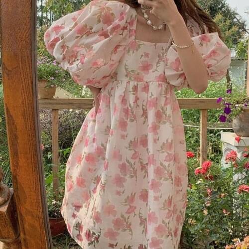 Zizibujuan Summer Chiffon Dresses