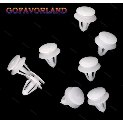 25Pcs 6X0867300A Door Panel Trim Sealer Clip Retainer For VW Transporter 2009-2016 Amarok 2010-2016 For Seat Arosa 1997-2004