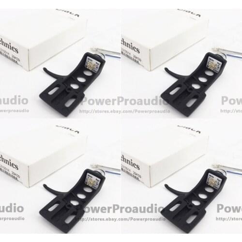 4set NEW Black Turntable Headshell For Technics For Other Turntables 4 Pin Contacts Fit Phono Turntables Headshells