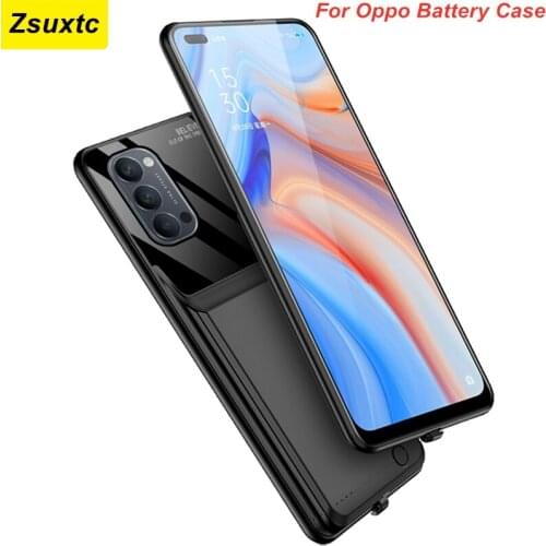 10000 Mah Power Case For Oppo Reno 4 Reno4 Pro A7 A8 A9 A9X R15X K1 Battery Charger Case Power Bank
