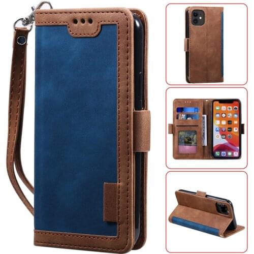 Wallet Case For Samsung Galaxy A21 A21S A30 A31 A32 A40 A41 A50 A51 A52 A70 A71 A72 Vintage Leather Flip Cover Magnetic Closure