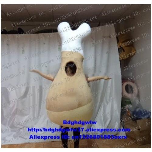 Fried Chicken Leg Wings Fried Drumstick Mascot Costume Adult Cartoon Character Outfit Stage Performance Photo Session zx1881