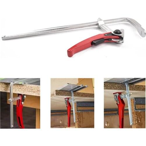 Multifunctional Heavy Duty Ratcheting Lever Clamp Woodworking Carpenter