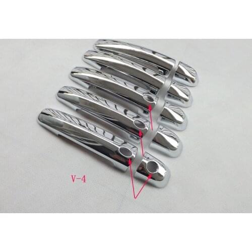 2007 -2011 2013 For Suzuki Grand Vitara ABS chrome door handle cover auto accessories 10pcs