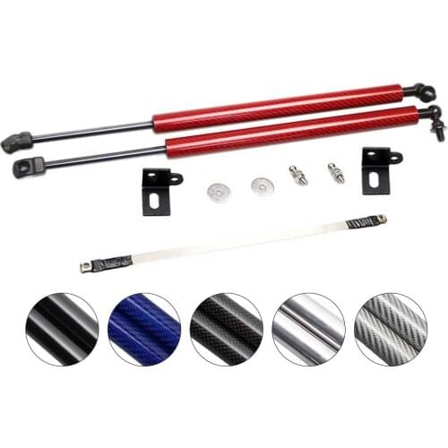For Chery ARRIZO 7 2012-2019 Front Hood Bonnet Modify carbon fiber Gas Struts Shock Damper Lift Supports Car-Styling Absorber