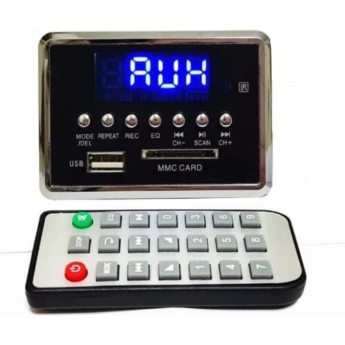 3.7-5V Bluetooth MP3 decoder board supports AUX recording radio MP3/WAV/WMA/FLAC/APE mode