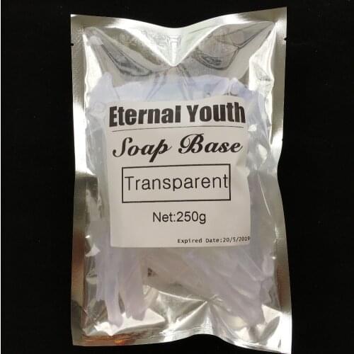 100g Clear Transparent Handmade Soap Base Making Natural Skin Care Raw Material Natural Supplies