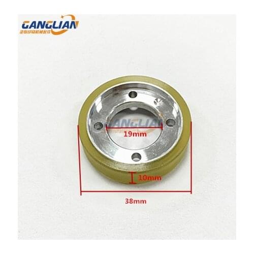 10 Pieces Heidelberg XL75 CD102 CD74 Rubber Wheel 38*19*10mm