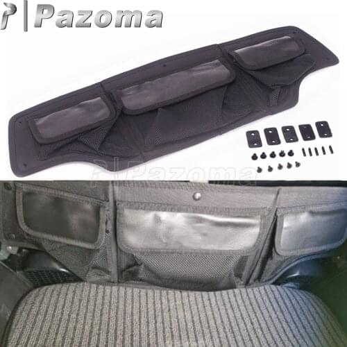 1Set Black Goldwing Trunk Organizer Storage Bag For Honda Gold Wing 1800 Tour DCT Airbag 2018 2019 2020