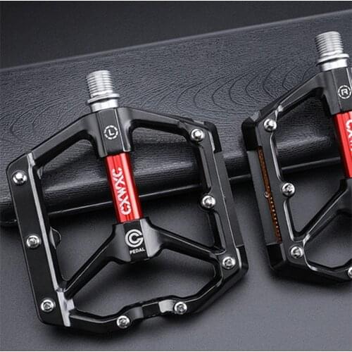 Flat Platform Bicycle Pedals Aluminum Pedal For MTB Mountain Urban BMX Hybrid Bikes Parts Sealed Bearing All-round Bike Pedals