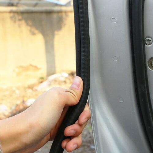 Car Door Scratch Strip Protector Edge Guard Rubber Strips for Ford Fiesta Ecosport Focus 2 3 4 Everest Explorer Ranger Mondeo