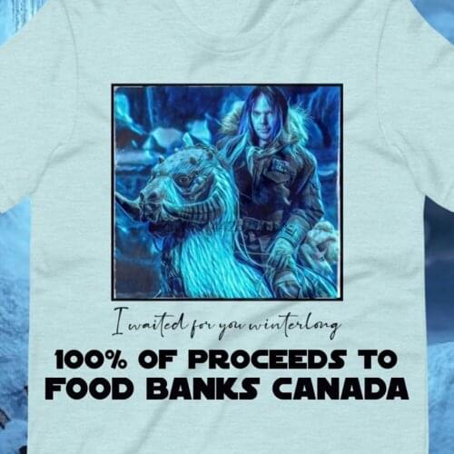 WINTERLONG Ice Blue Unisex T Shirt