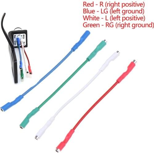 4Pcs/lot 50mm 5N Pure Sliver Leads Header Wire Cable Universal For 1.2-1.3mm Pins Turntable Phono Headshell