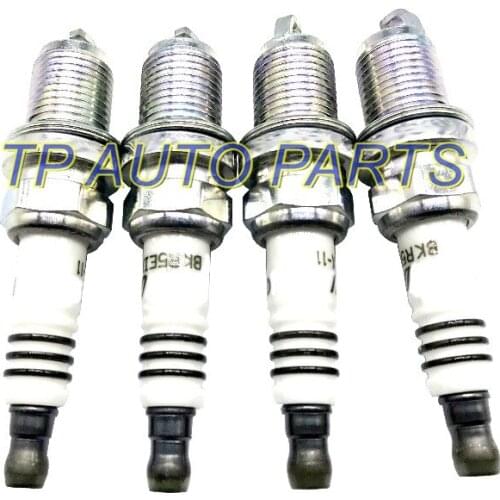 4 PCS Spark Plug For To-yota Hyun-dai Ki-a Nis-san Jagu-ar OEM BKR5EIX-11 BKR5EIX11