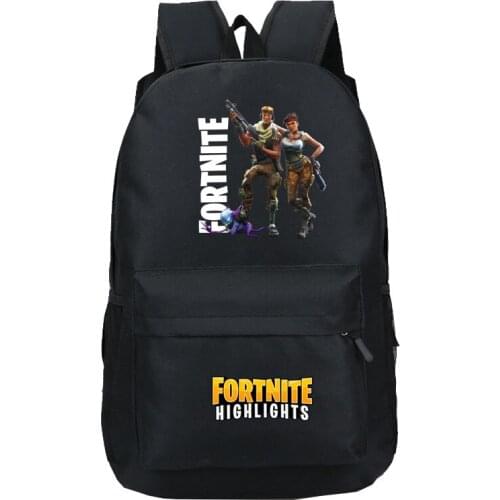 Brand FORTNITE Backpack For Teenagers Kids Boys Children Student School Bags Travel Shoulder Bag Unisex Laptop backpacks