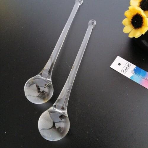 Camal 10Pcs150mm Clear Waterdrop Raindrop Chandelier Crystal Glass Ceiling Lamp Lighting Pendant Part Hanging Teardrop Prisms