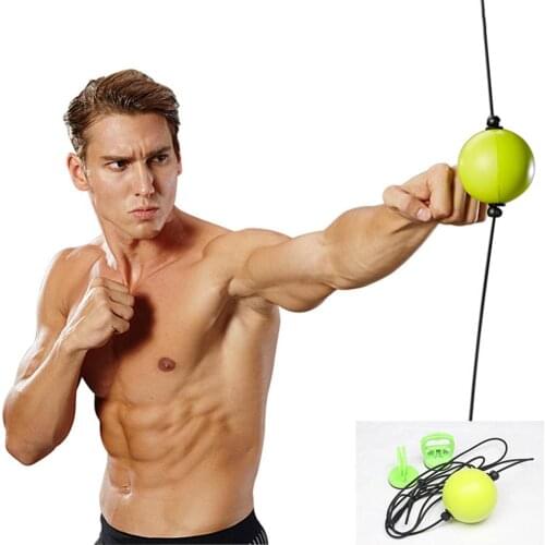 Hot Boxing Ball Reflex Speed Training Equipment MMA Hand Eye Reaction Exercise Muay Thai Boxe Indoor Gym Fitness Combat Ball