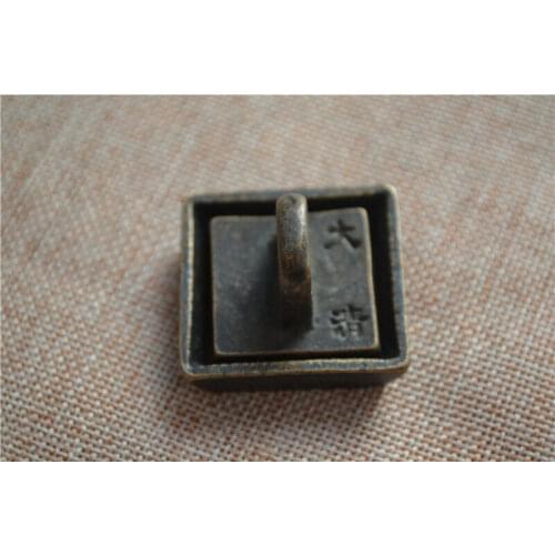 China copper coin Come from FOLK Collection Old Copper seal