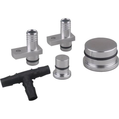 LLY LBZ LMM PCV Reroute & Resonator Delete Kit Replacement for Duramax 2004.5-10 Diesel 6.6L