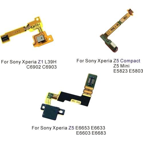 Microphone Mic Module Board Flex Cable Replacement Spare Parts for Sony Xperia Z5 Compact Mini E5823 E5803