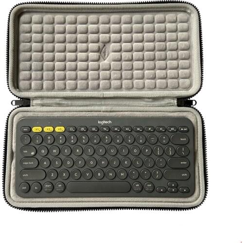 Fashion Protective Hard Shell Bag for Logitech K380 K480 K580 K780 Wireless Bluetooth Keyboard Storage Box