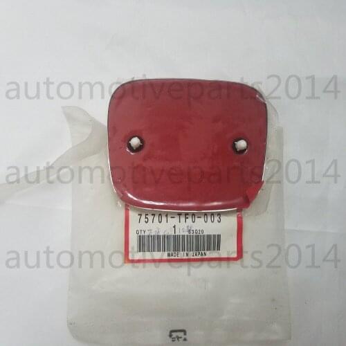 NEW RED H REAR EMBLEM BADGE FOR JAZZ FIT GE 2009 2010 2011 2012 2013 92mm x 75mm