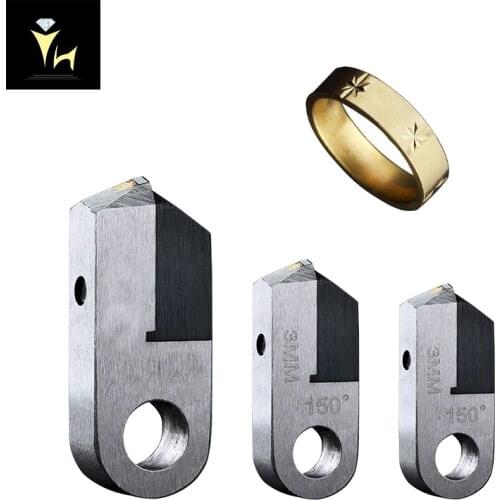 Very Shiny Effect MCD ( Yellow Colour Diamond ) 90 Degree V Shape Jewelry Posalux Diamond Tool Jewellery Diamond Tools