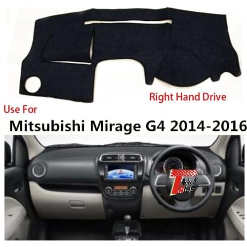 TAIJS Factory Simple Sport Polyester Fibre Car Dashboard Cover For Mitsubishi Mirage G4 2014 2015 2016 Right Hand drive