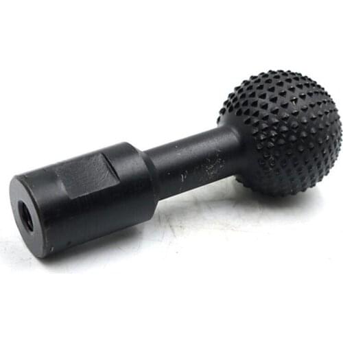 Spherical Woodworking Twist Drill Bits, Wood Carving File Rasp Drill Bits 10/14mm Diameter Electrical Woodworking Rasp Chisel