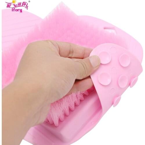 Ifory Foot Cleaning Massage Brush Remove Feet Dead Skin Spa Shower Scrub Brushes Exfoliating Clean Bathroom Multi-function Brush